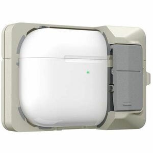 Spigen Classic LS Carrying Case Apple AirPods Pro 3 - Stone - Drop Resistant, Scratch Resistant - Polycarbonate Body - Lan