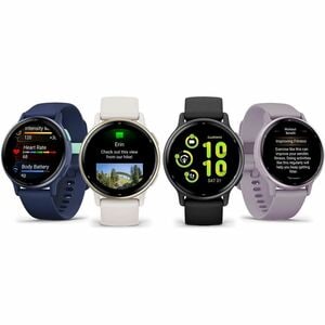 Garmin Vivoactive 5. Dimensioni diagonale schermo: 3,05 cm (1.2"), Tecnologia display: AMOLED, Risoluzione del display: 39