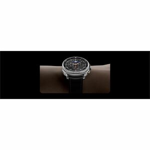 Samsung Galaxy Watch8 Classic SM-L500 Smart Watch - Rounded Square Case Shape - Black Body Color - Stainless Steel Body Ma