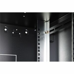 Digitus Dynamic-N 9U Wandmontierbar Geschlossener Schrank Rackschrank für Networking, Server - Schwarz - Stahl, Glas, Blec