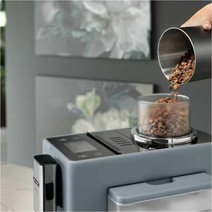 DeLonghi Rivelia Pebble Grey, macchina automatica per caffè in chicchi, colore grigio