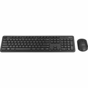 Asus CW100 Keyboard & Mouse - Nordic - USB Wireless RF 2.40 GHz Keyboard - USB Wireless RF Mouse - Optical - 1600 dpi - Sc