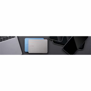 Toshiba Canvio Flex Tragbar Festplatte - 2,5" Extern - 1 TB - Metallic-Blau - Smartphone, Tablet, Desktop-PC Unterstütztes