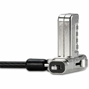 Kensington Universal Cable Lock For Notebook - 182.88 cm (72") Cable - Resettable - 4-digit - Combination Lock - Carbon St
