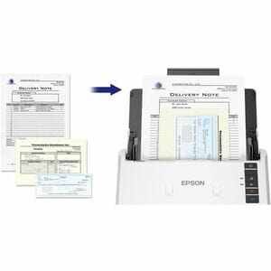 Scanner a inserimento di foglii Epson WorkForce DS-530III - 600 x 600 dpi Ottico - 30-bit Colore - Colore, Monochrom Scans