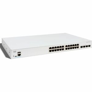 Cisco 1300X C1300X-24T-4X 24 Ports Manageable Ethernet Switch - Gigabit Ethernet, 10 Gigabit Ethernet - 3 Layer Supported 