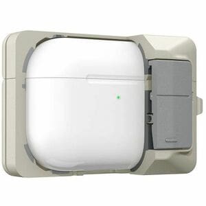 Spigen Classic LS Carrying Case Apple AirPods Pro 3 - Stone - Drop Resistant, Scratch Resistant - Polycarbonate Body - Lan