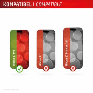 Displex Hülle für Apple iPhone 17 Pro Smartphone - Transparent - Schmutzabweisend, Kratzfest, Fingerabdruckresistent - The