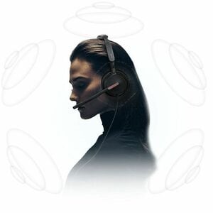 Yealink UH46 Wired Over-the-head, On-ear Stereo Headset - Microsoft Teams Certification - Binaural - Supra-aural - 20 Hz t