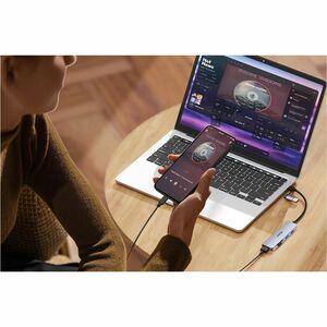 5-in-1 USB Hub with 3 Ports USB-A 5Gbps SD and Micro SD Card Reader UNITEK hook color box