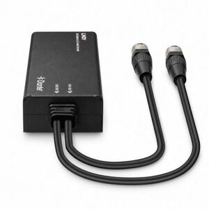 LINDY Audio-Decoder - Schwarz - Funktionen: Audio-Decoder - Netzwerk (RJ-45) - USB - Monitor, Audioverstärker, Mixer