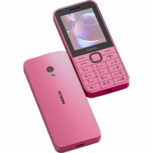 Nokia 225 4G (2024) 128 MB Feature Phone - 6.1 cm (2.4") TFT LCD QVGA 240 x 320 - Cortex A71 GHz - 64 MB RAM - 4G - Pink -
