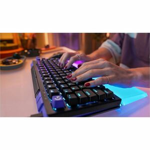 Clavier de jeu Logitech G G512 X 75 - Câble Connectivité - USB Interface - RGB LED - Anglais international - Noir - Tactil
