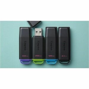 Kingston DataTraveler Exodia USB Flash Drive - 64 GB - USB 3.2 (Gen 1) Type A, USB 2.0
