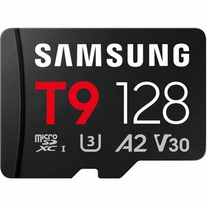""Carte microSDXC Samsung - 128 Go - UHS-I (U3) - V30 - 200 Mo/s en Lecture - 130 Mo/sSpaceen Écriture""