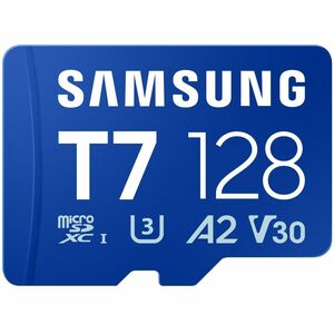 ""Carte microSDXC Samsung MB-MB128T - 128 Go - Classe 10/UHS-I (U3) - V30 - 170 Mo/s en Lecture""