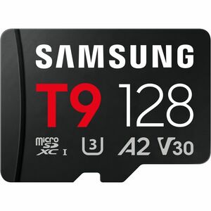 Carte microSDXC Samsung MB-MH128T - 128 Go - UHS-I (U3) - V30 - 200 Mo/s en Lecture - 130 Mo/sSpaceen Écriture