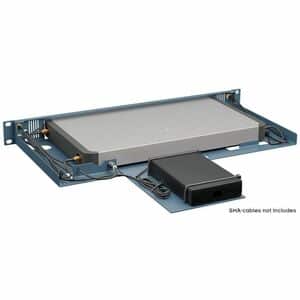 RACKMOUNT.IT 1U Rack-mountable Rackmount Kit for Rack, Power Supply, Network Security/Firewall Appliance - Cisco Metalic Blue