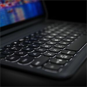 ZAGG Pro Keys Keyboard/Cover Case Apple iPad (10th Generation) Tablet - Black - Drop Resistant - Polycarbonate, Rubber Body