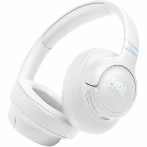 JBL Tune 780NC Wired/Wireless Over-the-ear, On-ear, Over-the-head Stereo Headset - White - Binaural - Ear-cup - Bluetooth 