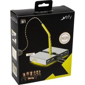 CHERRY XTRFY USB Hub - 4 Total USB Port(s) - 4 USB 2.0 Port(s)