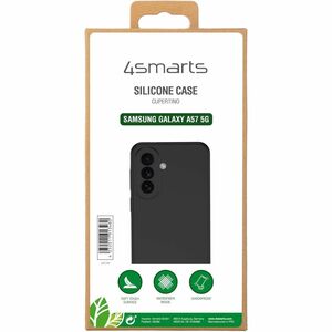 4smarts Cupertino Hülle für Samsung Galaxy A57 5G Smartphone - Schwarz - Retail - Schmutzabweisend, Staubfest, Kratzfest, 