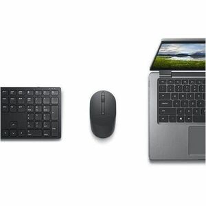 Dell Pro KM5221W Keyboard & Mouse - English (US) - Retail - USB Wireless RF 2.40 GHz Keyboard - Keyboard/Keypad Color: Bla
