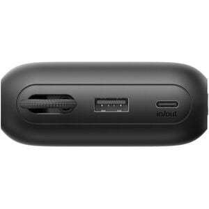 Belkin BoostCharge Power Bank - Black - 20000 mAh - 45 W - Built-in Cable - Black