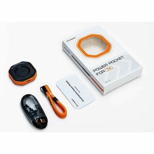 Kospet POCKET-T4 Power Bank - Black, Orange - For Smartwatch - 850 mAh - 500 mA - 5 V Output - 5 V Input - USB Type-C Conn