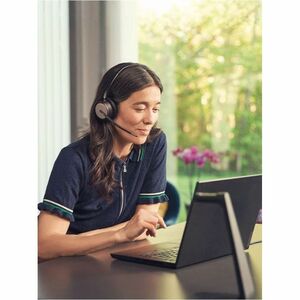 EPOS IMPACT Wireless Over-the-head Stereo Headset - Microsoft Teams Certification - Binaural - Supra-aural - 2987 cm - Blu
