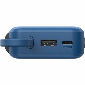 Belkin UltraCharge Power Bank - Blue - For iPhone, iPad Air, iPad mini, iPad Pro - 10000 mAh - 45 W - USB Type-C Connector