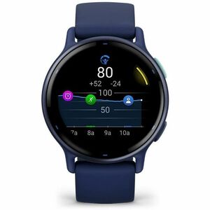Garmin vívoactive 5 Smart Watch - Navy, Metallic Navy Case Color - Black Band Color - Aluminium Body Material - Aluminium,