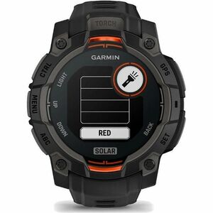 Garmin Instinct 3 Smart Watch - Black, Twilight Body Color - Black, Twilight Band Color - Aluminium Body Material - Fiber 