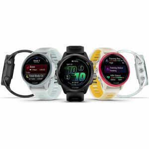 Garmin Forerunner 570 Smart Watch - 42 mm Case Height - Cloud, Blue Body Color - Aluminium Body Material - Speaker, Phone,