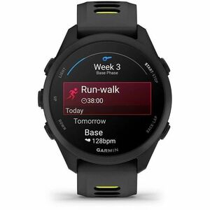 Garmin Forerunner 170 Smart Watch - 42.60 mm Case Height - 42.60 mm Case Width - Black Body Color - Black, Amp Yellow Band