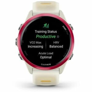 Garmin Forerunner 570 Smart Watch - 42.40 mm Case Height - 42.40 mm Case Width - Raspberry Body Color - Aluminium Body Mat