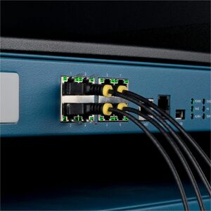 StarTech.com 30 cm Category 6a Network Cable - 1 - Cable for Network Device, Switch, Rack Server, Patch Panel - First End: