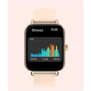 Carneo Versa HR+ Smart Watch - Rose Gold Body Color - Tempered Glass Body Material - Pedometer - Phone, Text Messaging, Mu