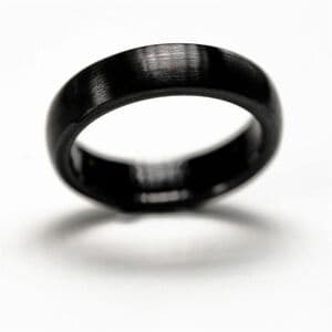 Carneo Smart Ring - Finger Wearable - Titanium Black - Near Field Communication - Scratch Resistant, Water Resistant, Wate