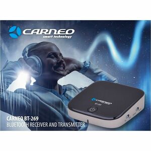 Carneo BT-269 Audio Transmitter/Receiver - Wired/Wireless - Bluetooth - USB