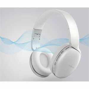 Carneo S10 DJ Wireless Over-the-head Stereo Headset - White - Binaural - Circumaural - 1000 cm - Bluetooth - 20 Hz to 20 k