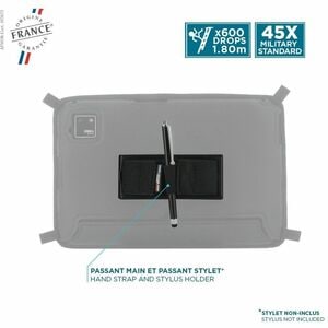 MOBILIS Activ + Pack Carrying Case for 25.4 cm (10") Zebra ET401 Tablet - Black - Drop Resistant, Shock Resistant, Shock P