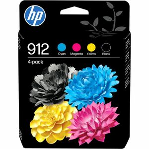 HP 912 Tintenstrahl Tintenpatrone - Cyan, Schwarz, Magenta, Gelb - Original - Kombipack - 4 Pack