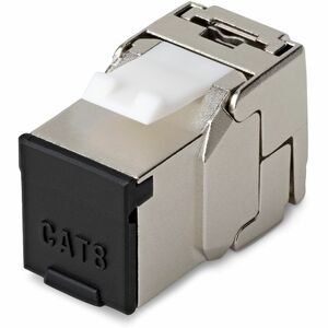 StarTech.com Gold Plated Network Connector - 6 / Pack - TAA Compliant - 1 x RJ-45 Network - Female - Shielding - Silver