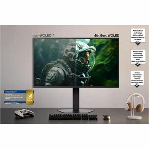 LG UltraGear 27GX790B-B 27" (68.6 cm) Class WQHD Gaming OLED Monitor - 16:9 - 26.5" (67.3 cm) Viewable - OLED - 2560 x 144