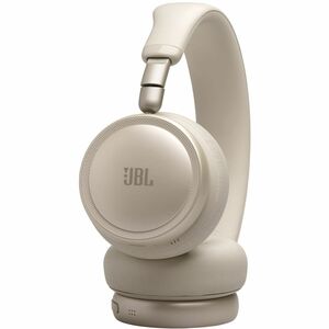 JBL LIVE 680NC Wireless Noise Cancelling On-ear Headphones - Stereo - Mini-phone (3.5mm), USB Type C - Wired/Wireless - Bl