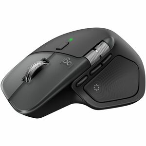 Logitech MX Master 4 for Mac 鼠标 - 蓝牙/射频 - C型 USB, A 型 USB - 暗视野 - 8 按钮 - 8 可编程按钮 - 1 件 - PC, Mac - 无线 - 10 m - 2.40 GHz - 