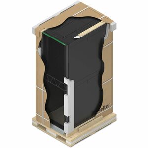Schneider Electric NetShelter SX 48U Gabinete fechado Caixa para montagem em rack para Servidor, Rack, PDU, UPS, Prateleir