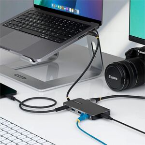 StarTech.com 9 Port(s) USB 3.2 Type C Docking Station for Notebook, Mobile Workstation, MacBook, Mobile Device, Workstatio