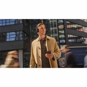 Jabra Evolve3 65 Flex Wired/Wireless On-ear, Over-the-head Stereo Headset - Black - Binaural - Supra-aural - 3000 cm - Blu